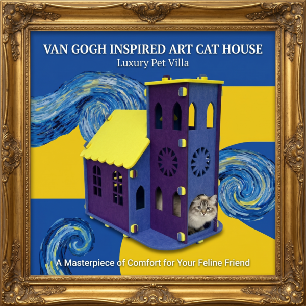 Van Gogh's painting color matching objects